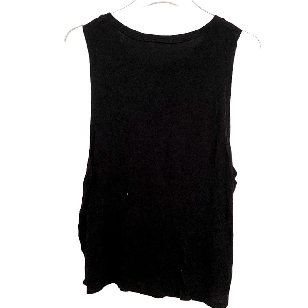 Noble U Black Tank Top. Dreamer of Improbable Dreams Size Small. - Picture 3 of 5